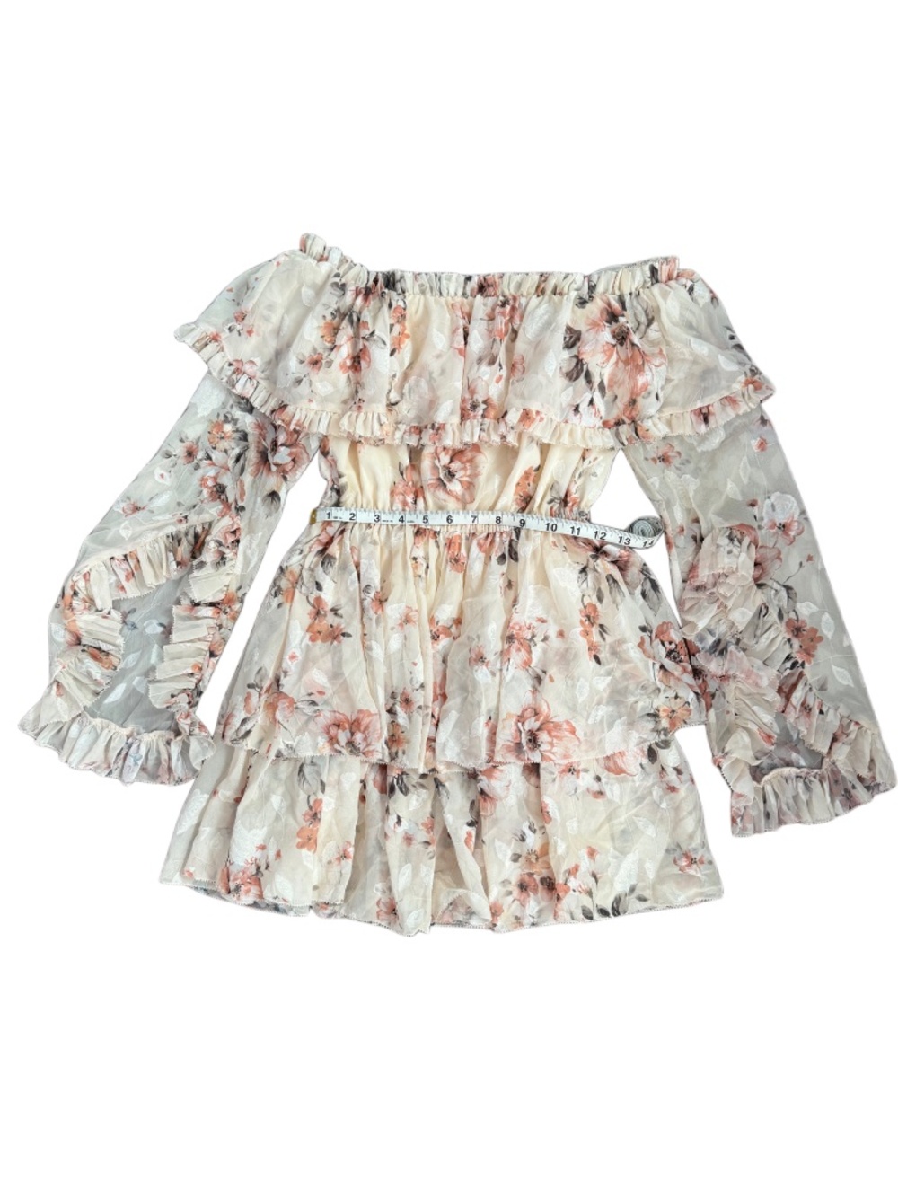 J.ING Devendra Off Shoulder Ruffle Floral Dress - Picture 4 of 8